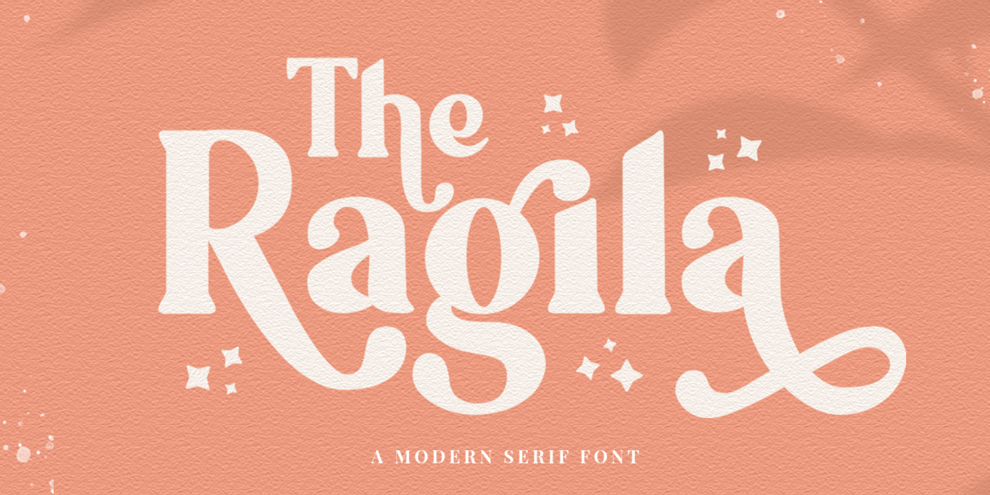 Пример шрифта Ragila #1
